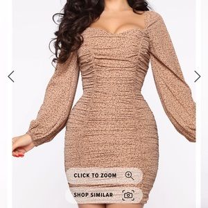 FashionNova - Be Back Soon Mini Dress